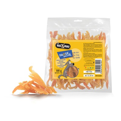 Obrázok Twisted chicken slices 500g prúžky kuracieho mäsa