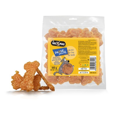 Bones with chicken and rice 500g kosti z kuracieho mäsa s ryžou