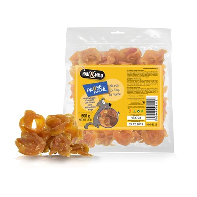 Soft chicken rings 500g mäkké krúžky z kuracieho mäsa