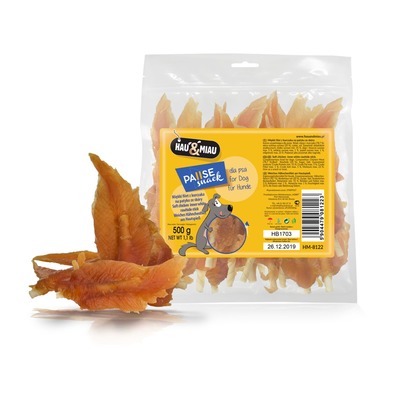 Soft chicken  inner white rawhide stick 500g mäkké kuracie filety na paličke