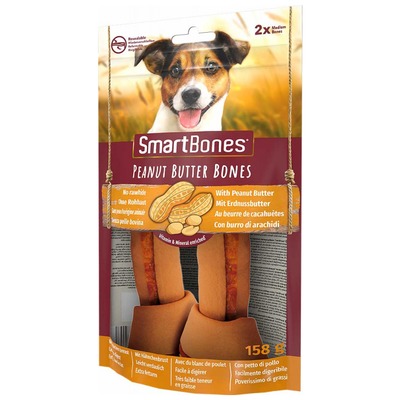 SmartBones PeanutButter Medium 2ks