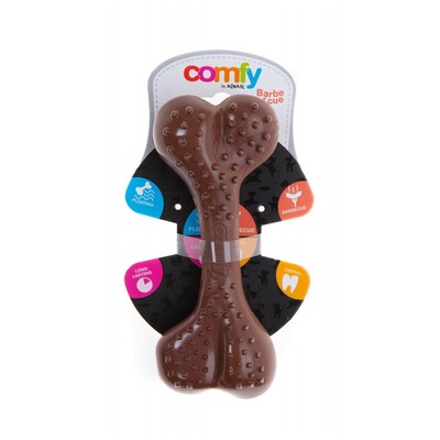 COMFY Hračka BONE dentálna kosť plávajúca 16,5cm hnedá barbecue