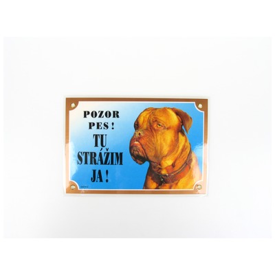 Tabuľka Doga bordeauxská