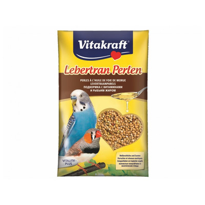 Obrázok VITAKRAFT-perličky s rybím tukom pre andulky 20g