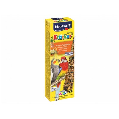 VITAKRAFT-Tyčinka pre austrálske papagáje med/eucalyptus 2ks