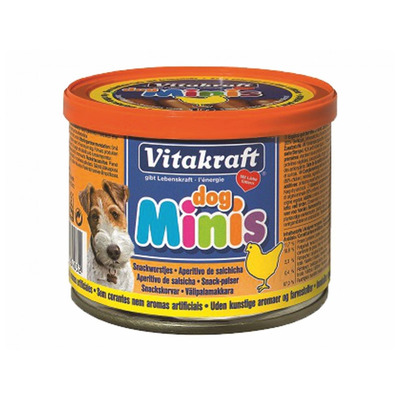 Obrázok VITAKRAFT-Dog Minis hydinové párky 120g