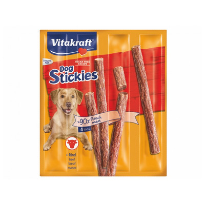 Obrázok VITAKRAFT-Dog Stickies hovädzie 4x11g