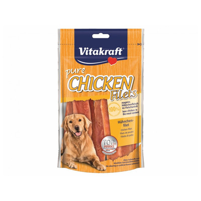 Obrázok VITAKRAFT-CHICKEN pre psov kuracie filety 80g