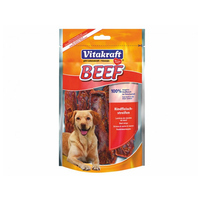Obrázok VITAKRAFT-BEEF pre psov hovädzie plátky 80g