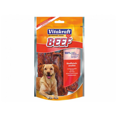 VITAKRAFT-BEEF pre psov hovädzie plátky 80g
