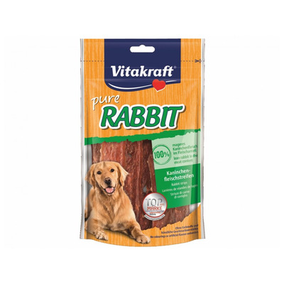 VITAKRAFT-RABBIT pre psov králičie plátky 80g