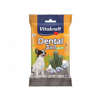 Obrázok VITAKRAFT-Dental Sticks 3in1 FRESH XS