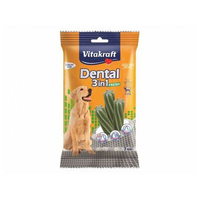 Obrázok VITAKRAFT-Dental Sticks 3in1 FRESH M