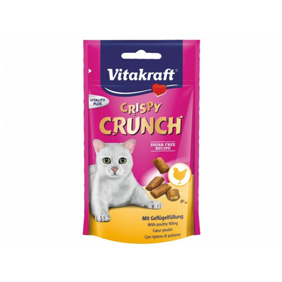 VITAKRAFT-Crispy Crunch pre mačky hydina 60g