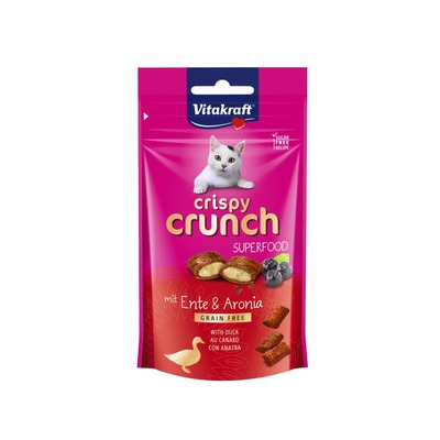 Obrázok VITAKRAFT-Crispy Crunch pre mačky kačka, aronia 60g