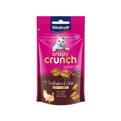 Obrázok VITAKRAFT-Crispy Crunch pre mačky morka, chia 60g