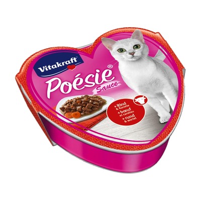 VITAKRAFT- Poésie hovädzina a mrkva v šťave 85g