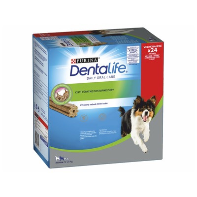 Obrázok DENTALIFE MEDIUM Multibalenie 8x69g (24ks) pre psov 12-25 kg