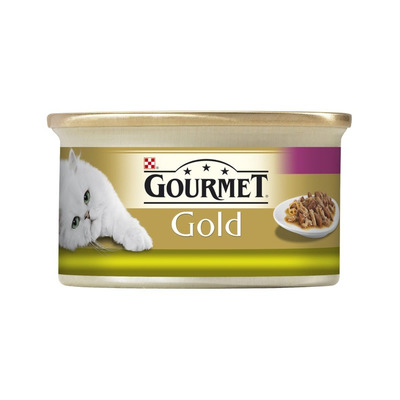 Obrázok Konz. GOURMET GOLD kúsky králik+pečeň 85g