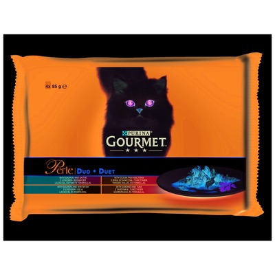 Kapsička GOURMET PERLE Rybacie DUO 4x85g