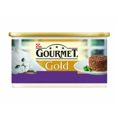 Obrázok Konz. GOURMET GOLD Savoury Cake s jahňacím a zelenými fazuľkami 85g