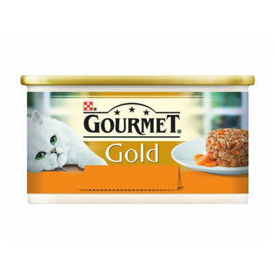 Obrázok Konz. GOURMET GOLD Savoury Cake s kuraťom a mrkvou 85g
