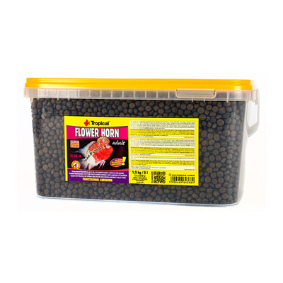 TROPICAL-Flower Horn Adult Pellet 5L/1,9kg